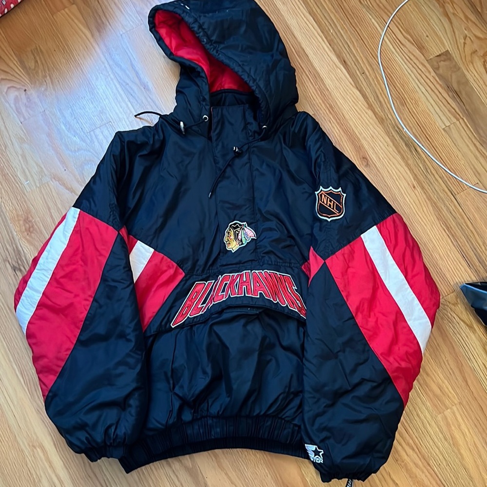 Vintage Chicago Blackhawks Starter Jacket
